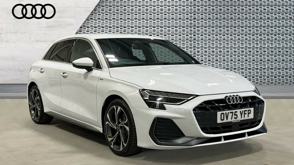 Audi A3 A3 1.5 Tfsi 116 S Line S Tronic White
