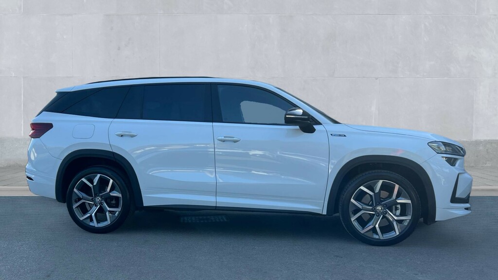 Skoda Kodiaq Kodiaq 1.5 Tsi E-tec Sportline Dsg 7 Seat OV75RZL White #4