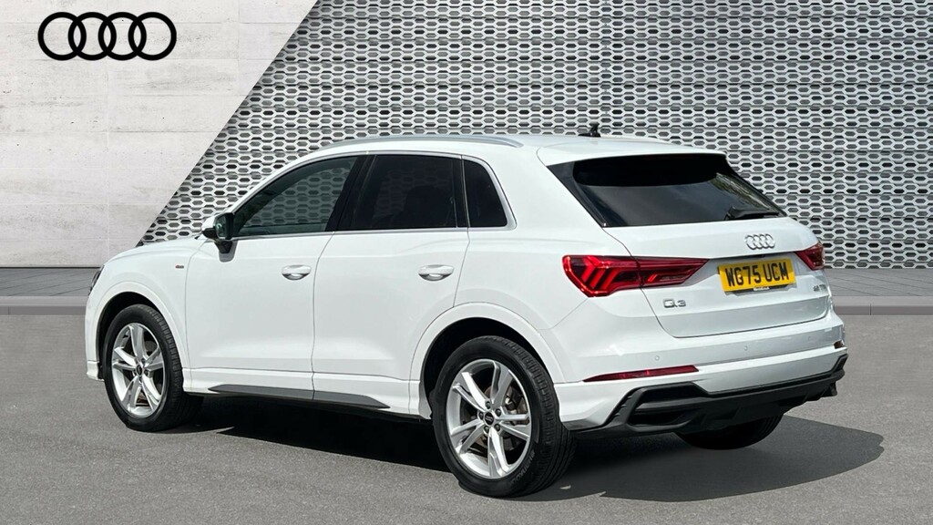 Audi Q3 Q3 35 Tfsi S Line S Tronic Leather WG75UCM White #3