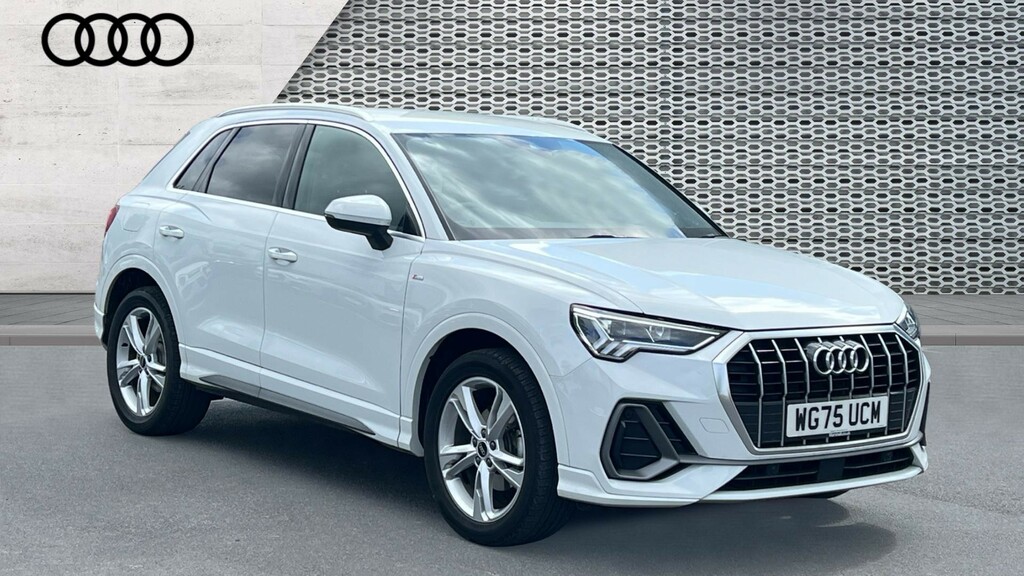 Audi Q3 Q3 35 Tfsi S Line S Tronic Leather White