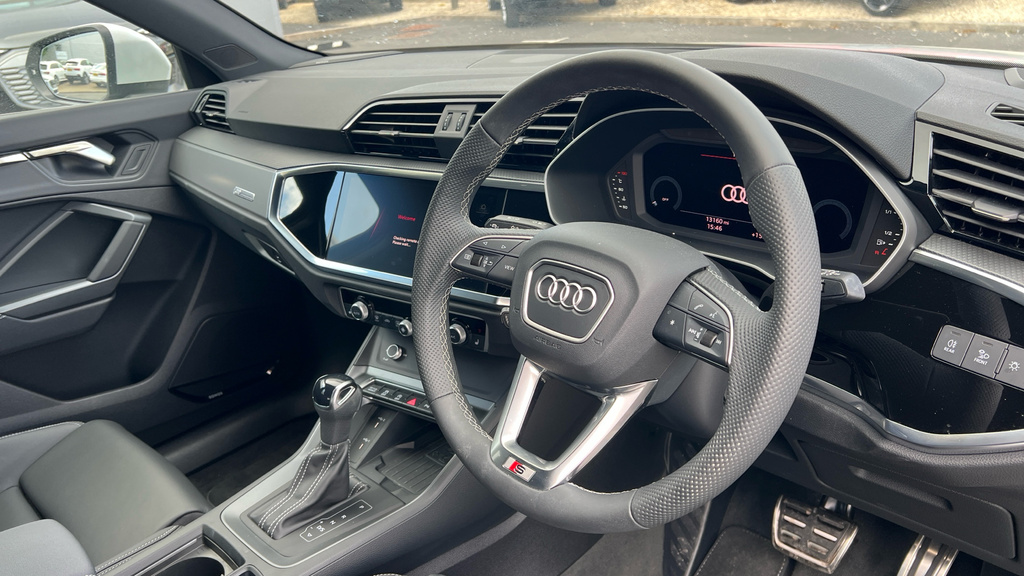 Audi Q3 Q3 35 Tfsi S Line S Tronic Leather WG75UCM White #6