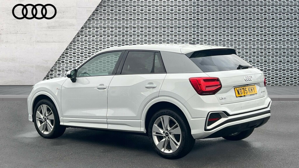 Audi Q2 Audi Q2 Estate 35 Tfsi S Line S Tronic Tech WD75KKY White #3