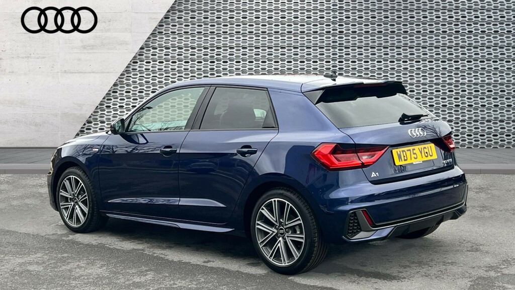 Audi A1 Audi A1 Sportback 30 Tfsi S Line S Tronic WD75YGU Black #3