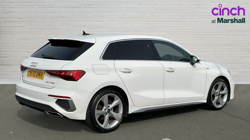 Audi A3 A3 30 Tfsi S Line White #3