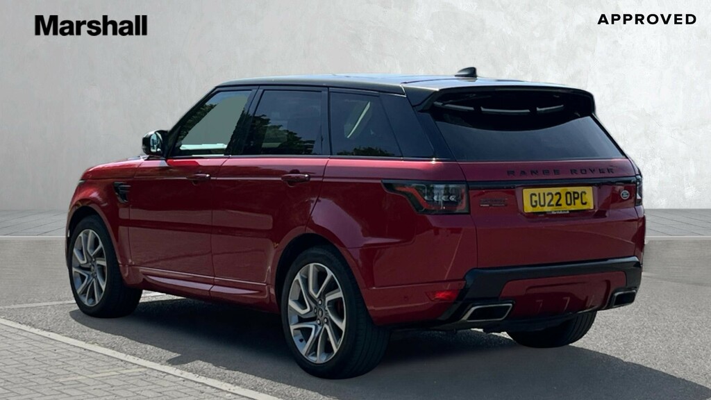 Land Rover Range Rover Sport Range Rover Sport 2.0 P400e Dynamic GU22OPC Red #2