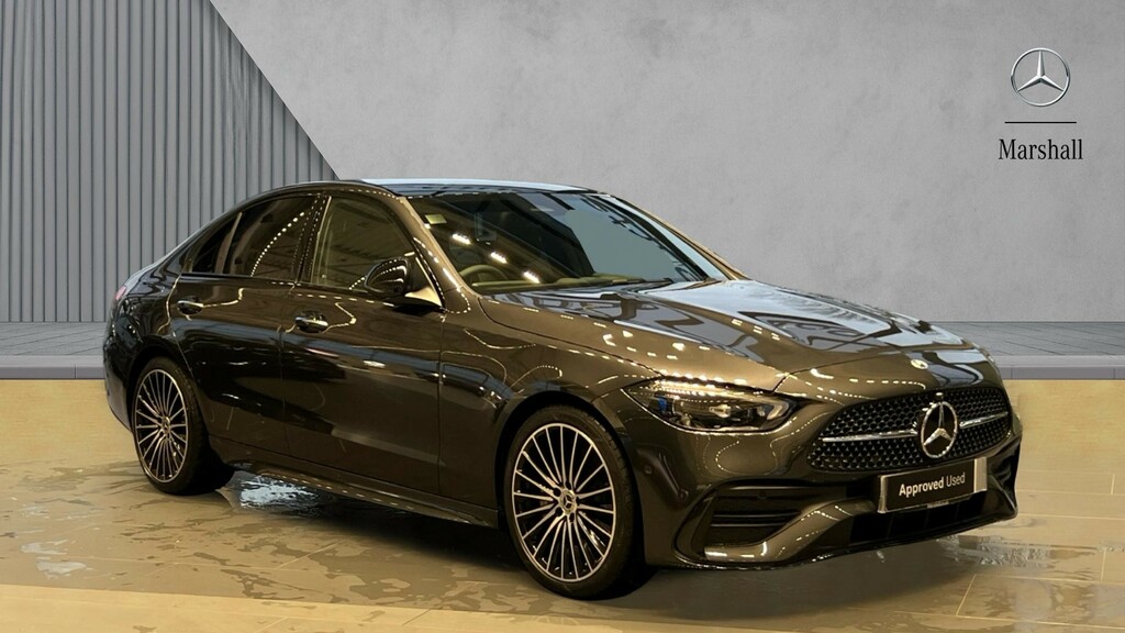 Mercedes-Benz C Class C200 Amg Line Premium Plus Saloon Grey