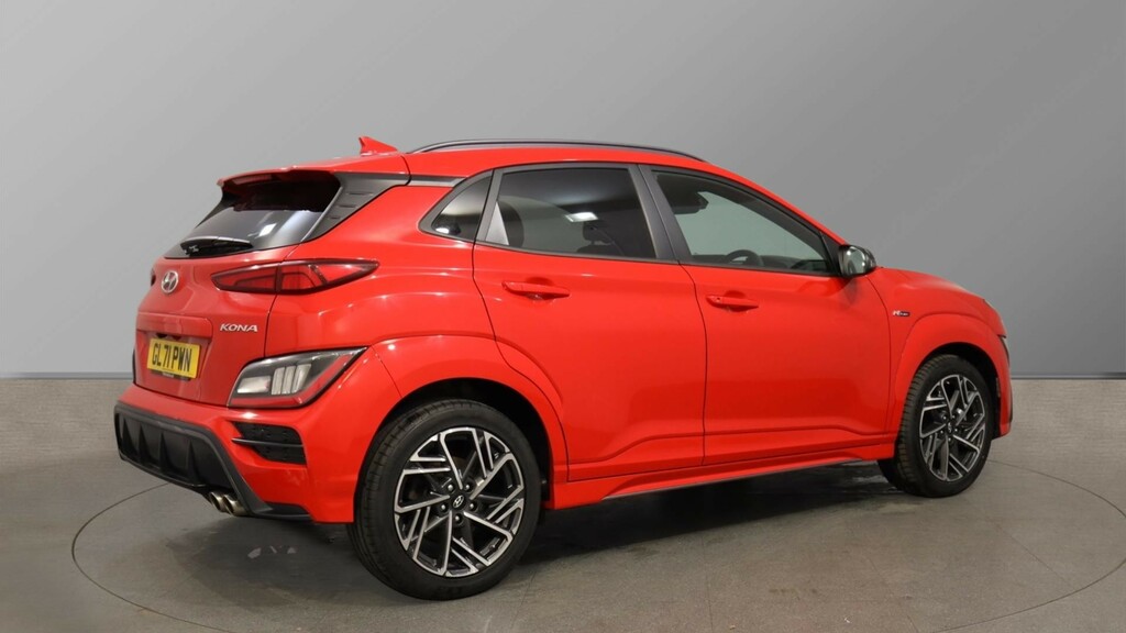 Hyundai Kona Kona 1.0 Tgdi 48V Mhev N Line GL71PWN Red #3