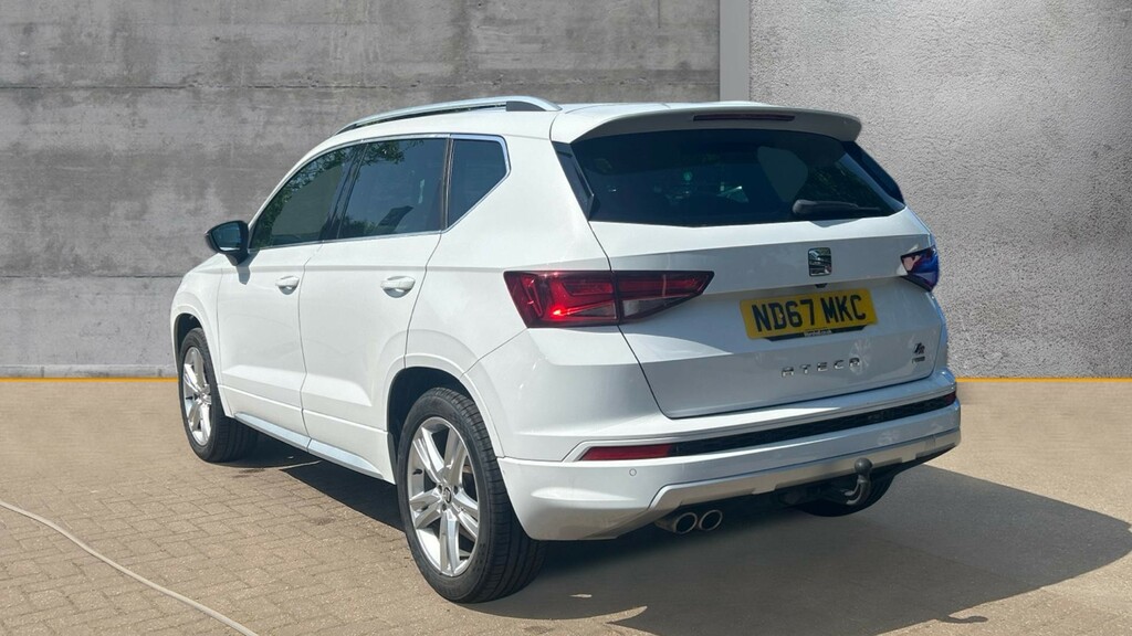 Seat Ateca Ateca 2.0 Tsi Fr Dsg 4Drive White #3