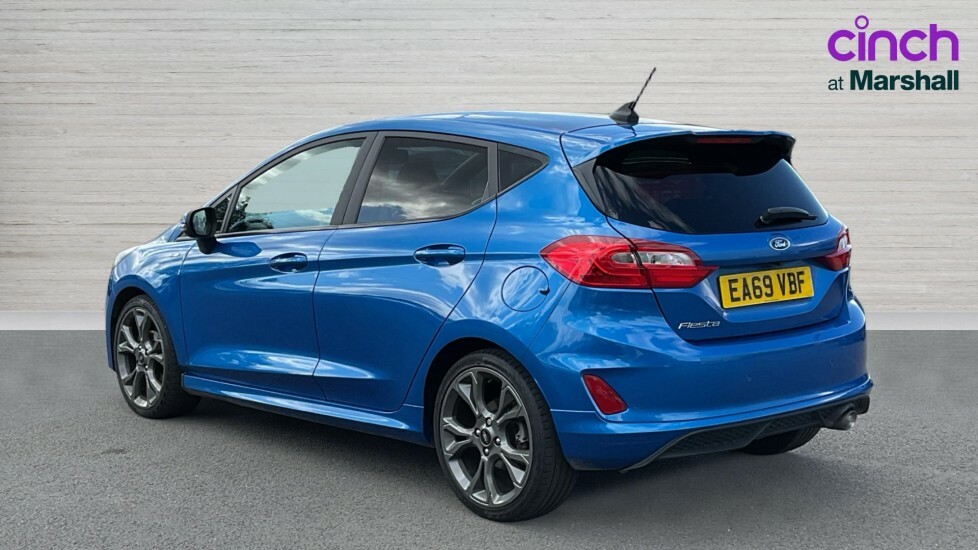 Ford Fiesta Fiesta 1.0 Ecoboost 140 St-line X EA69VBF Blue #5