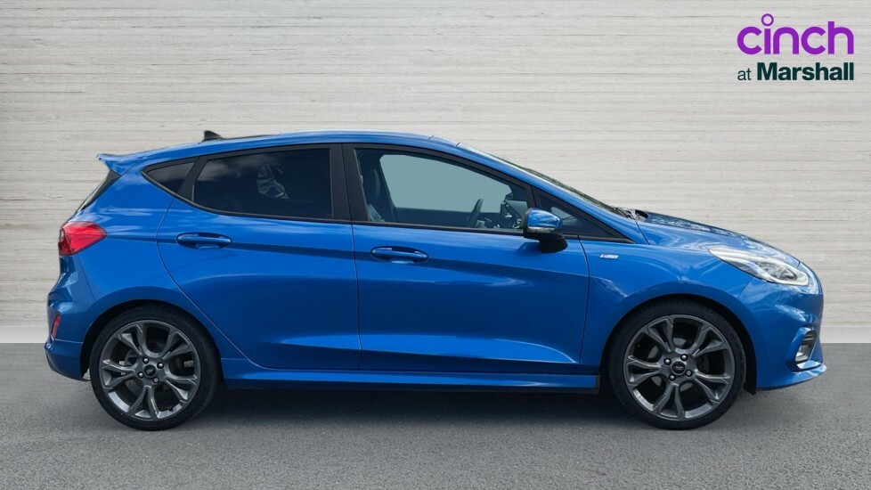 Ford Fiesta Fiesta 1.0 Ecoboost 140 St-line X EA69VBF Blue #2