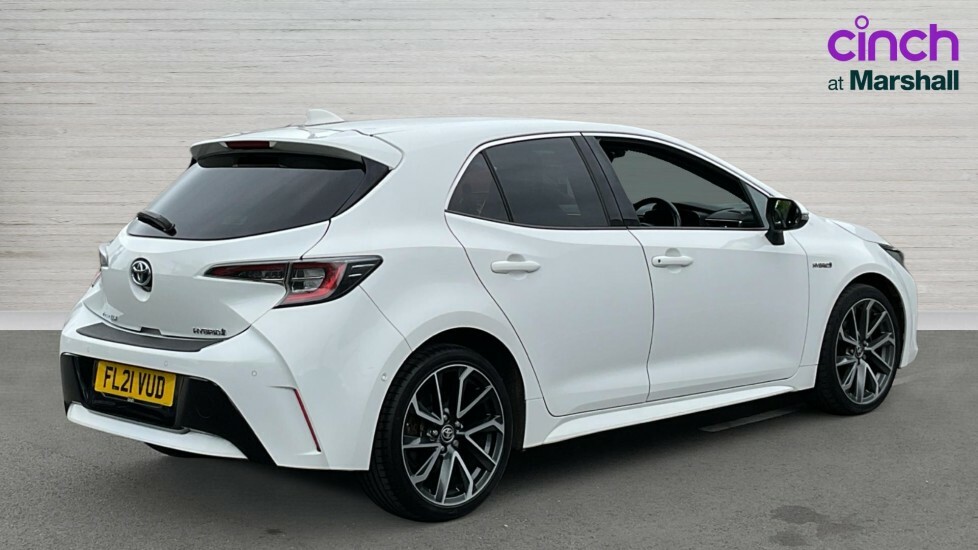 Toyota Corolla Corolla 1.8 Vvt-i Hybrid Excel Cvt FL21VUD White #3