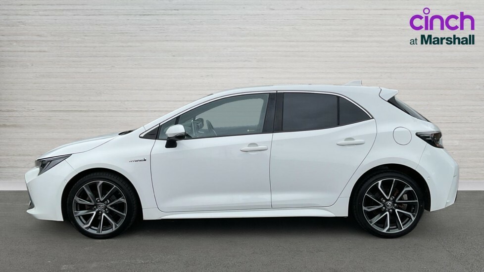 Toyota Corolla Corolla 1.8 Vvt-i Hybrid Excel Cvt FL21VUD White #6