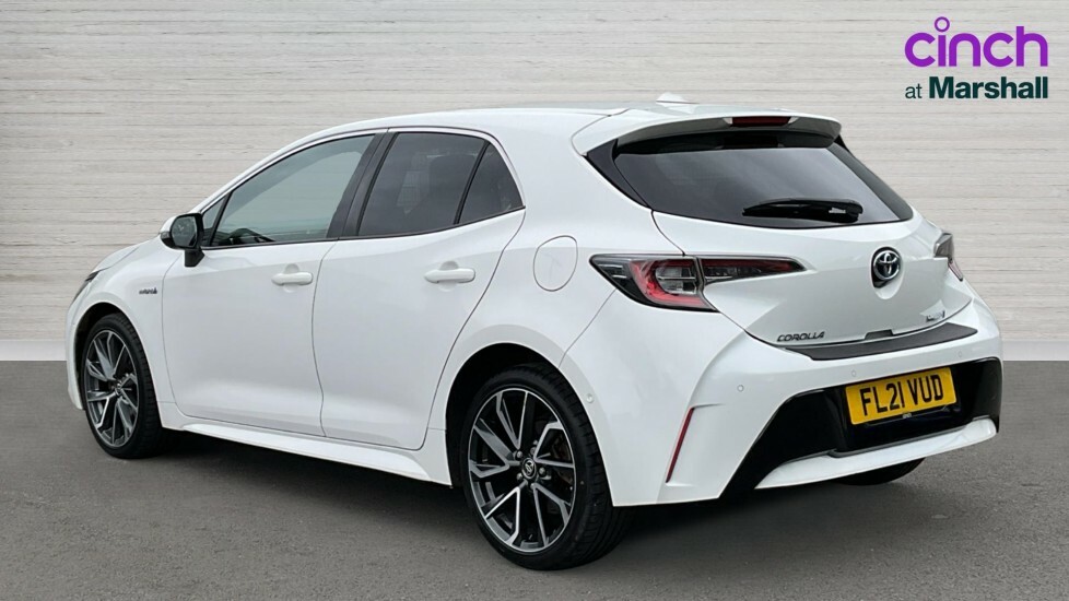 Toyota Corolla Corolla 1.8 Vvt-i Hybrid Excel Cvt FL21VUD White #5