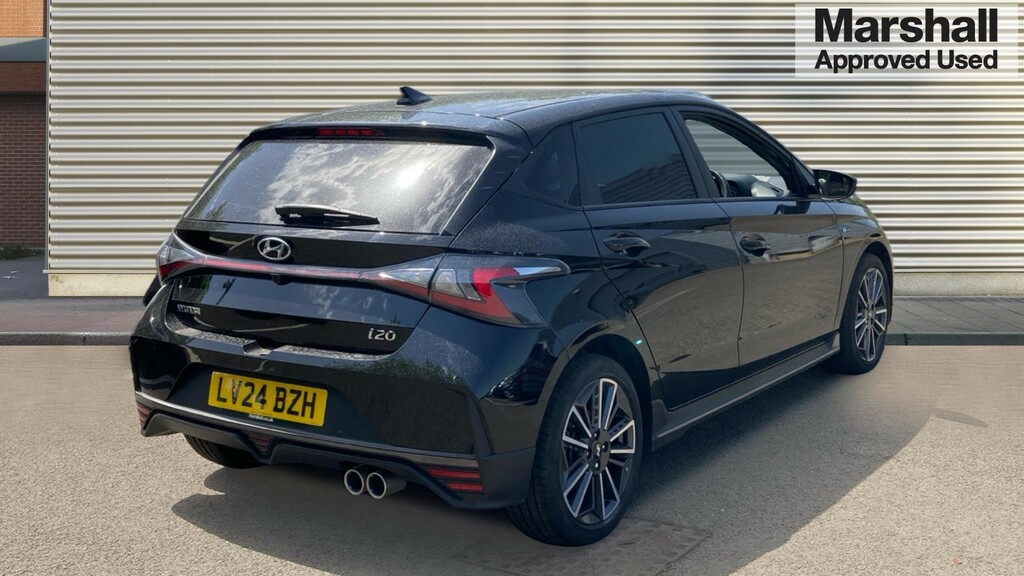 Hyundai I20 I20 1.0T Gdi 48V Mhd 120 N Line LV24BZH Black #3