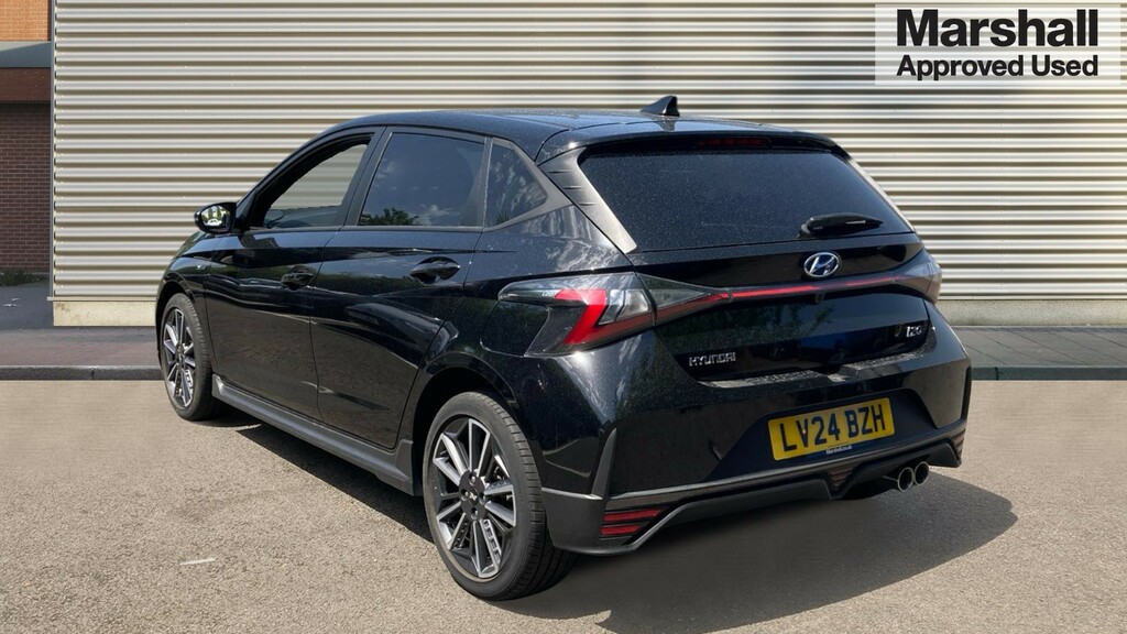 Hyundai I20 I20 1.0T Gdi 48V Mhd 120 N Line LV24BZH Black #5