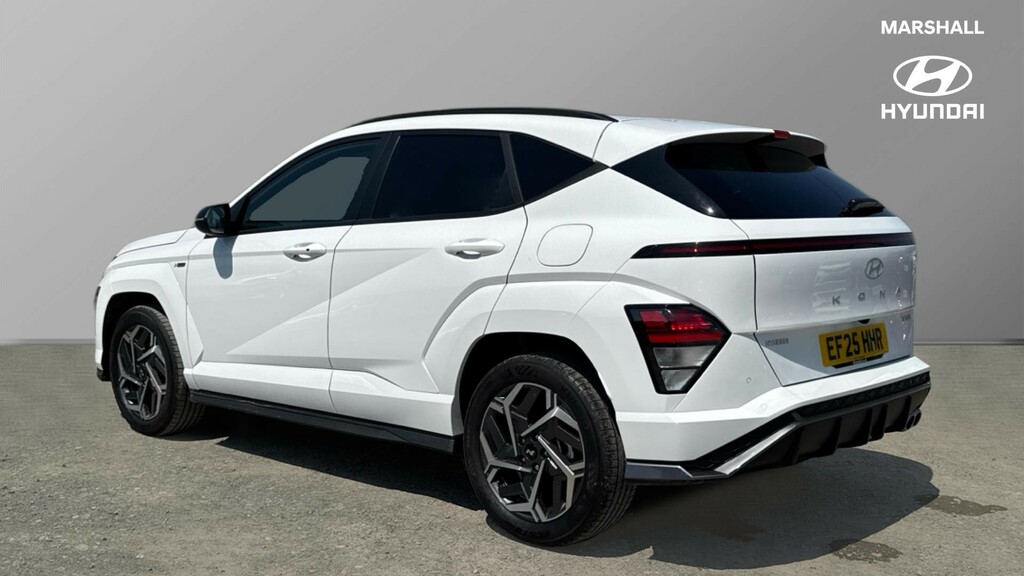 Hyundai Kona Kona 1.6 Hybrid 129 N Line Dct EF25HHR White #5