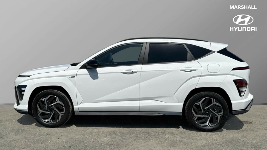 Hyundai Kona Kona 1.6 Hybrid 129 N Line Dct EF25HHR White #6