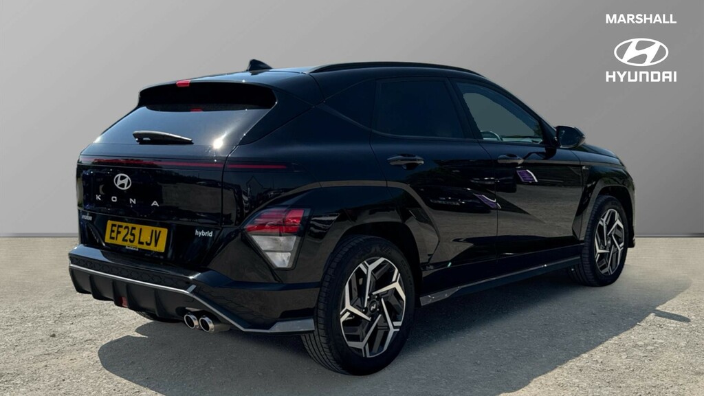 Hyundai Kona Kona 1.6 Hybrid 129 N Line Dct EF25LJV Black #3