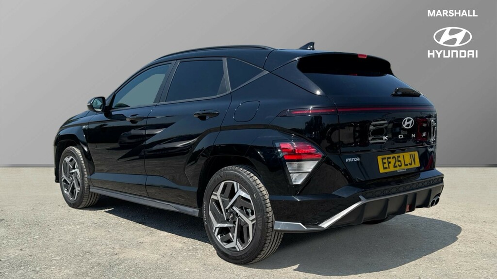 Hyundai Kona Kona 1.6 Hybrid 129 N Line Dct EF25LJV Black #5