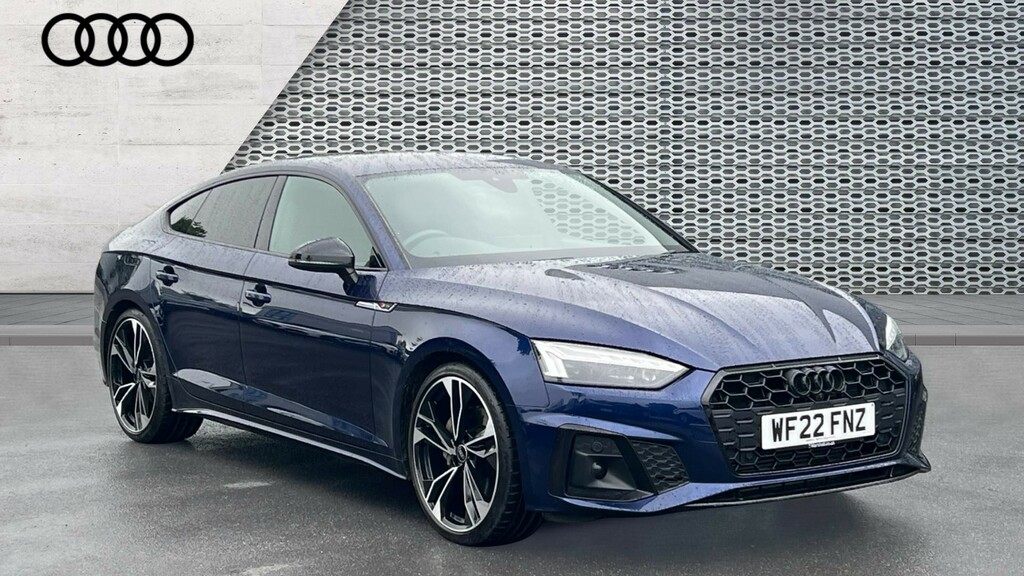 Audi A5 Audi A5 Sportback Black Edition 40 Tfsi 204 Ps S T Blue