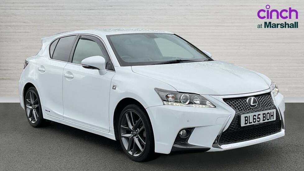 Lexus CT Ct 200H 1.8 F-sport Cvt White