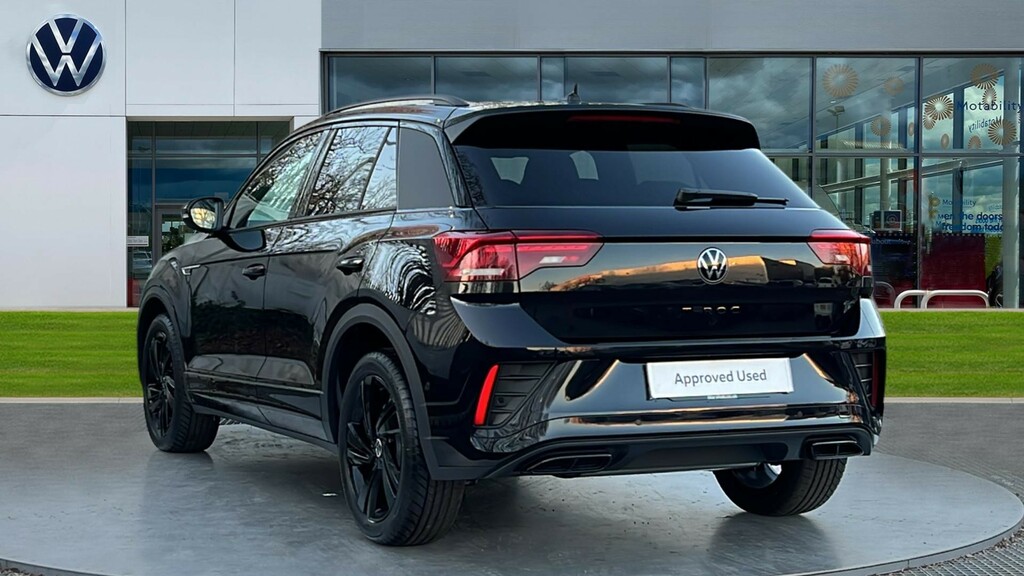 Volkswagen T-Roc T-roc R-line 1.5 Tsi 150Ps 7-Speed Dsg KP26AEL Black #3