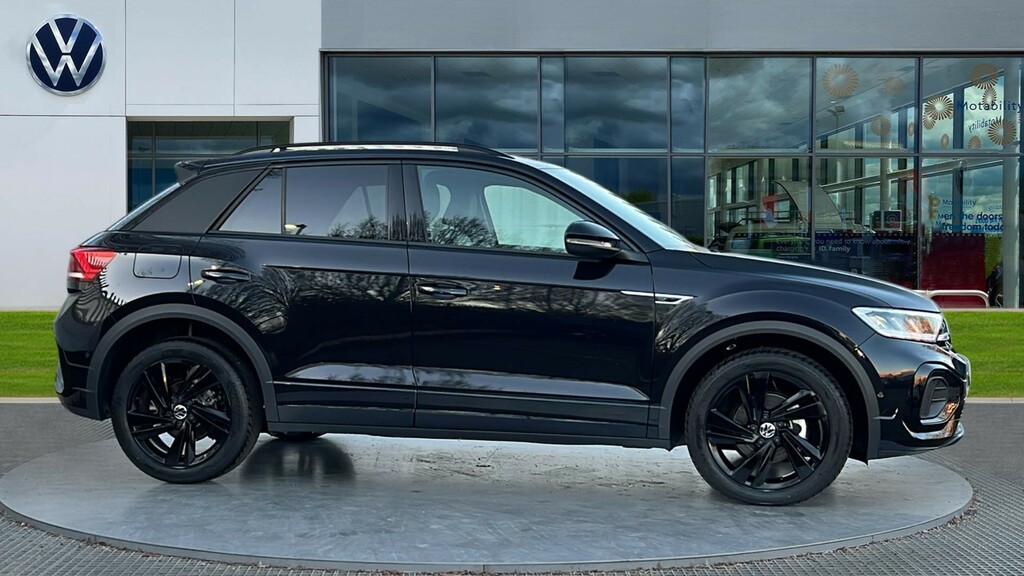 Volkswagen T-Roc T-roc R-line 1.5 Tsi 150Ps 7-Speed Dsg KP26AEL Black #4