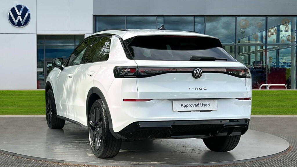 Volkswagen T-Roc Volkswagen T-roc Hatchback 1.5 Etsi 150 R-line White #3