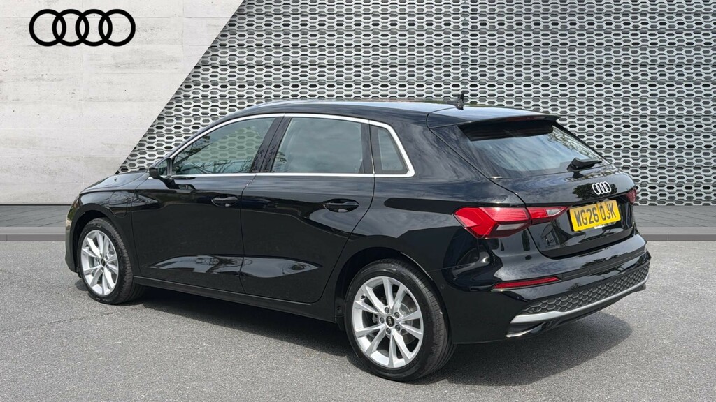 Audi A3 Audi A3 Sportback 1.5 Tfsi E 204 Sport S Troni WG26OJK Black #3