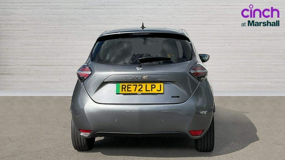 Renault Zoe Zoe 100Kw Iconic R135 50Kwh Boost Charge RE72LPJ Grey #4