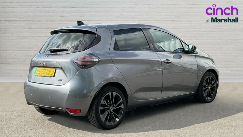 Renault Zoe Zoe 100Kw Iconic R135 50Kwh Boost Charge RE72LPJ Grey #3