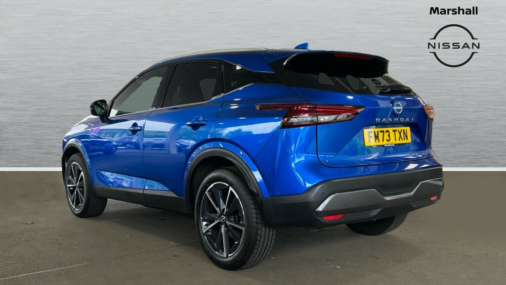 Nissan Qashqai Qashqai 1.3 Dig-t Mh Tekna FM73TXN Blue #2