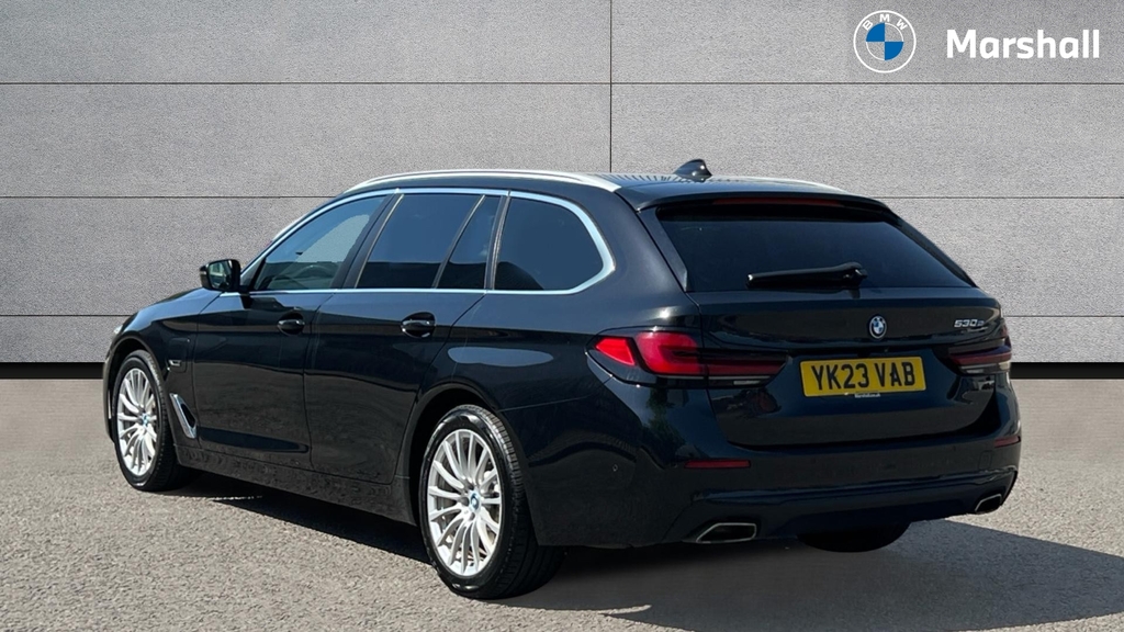 BMW 5 Series 5 Series 530E Se YK23VAB Black #2