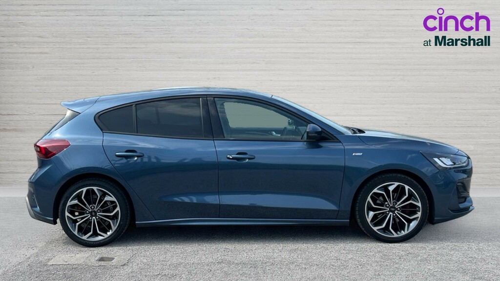 Ford Focus Focus 1.0 Ecoboost St-line X WN73EHR Blue #2