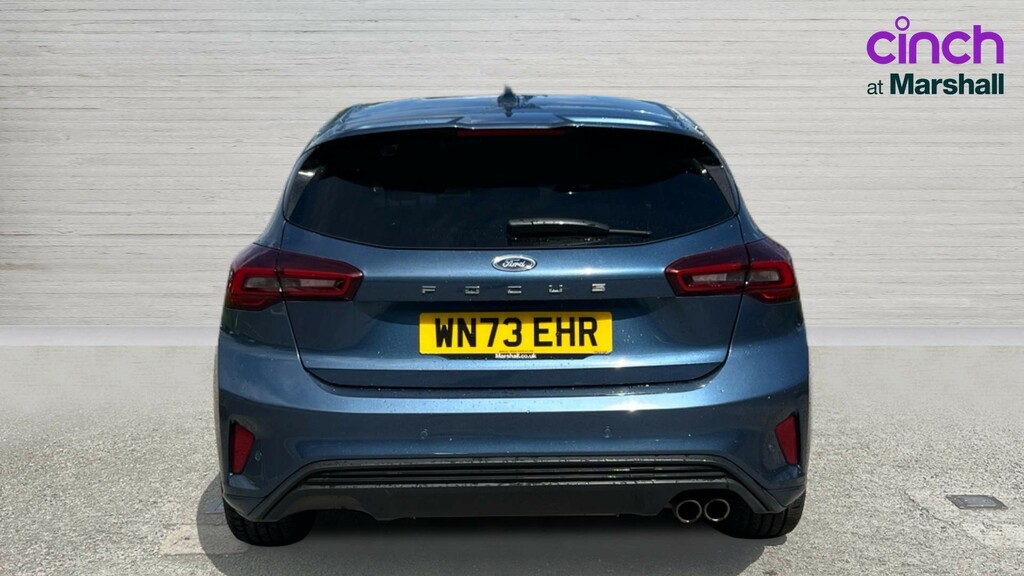 Ford Focus Focus 1.0 Ecoboost St-line X WN73EHR Blue #4