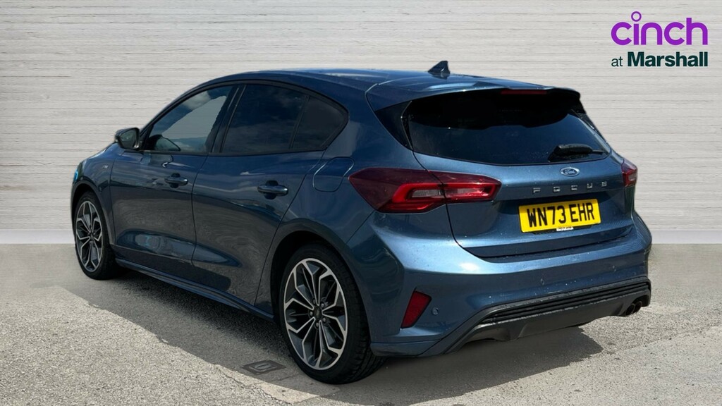 Ford Focus Focus 1.0 Ecoboost St-line X WN73EHR Blue #5