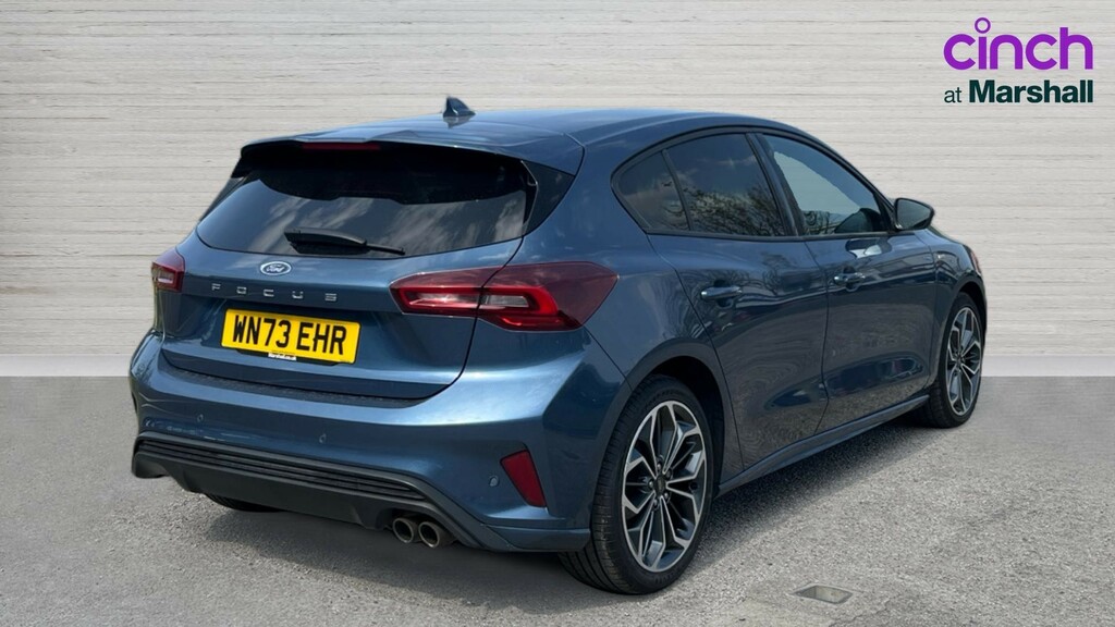 Ford Focus Focus 1.0 Ecoboost St-line X WN73EHR Blue #3