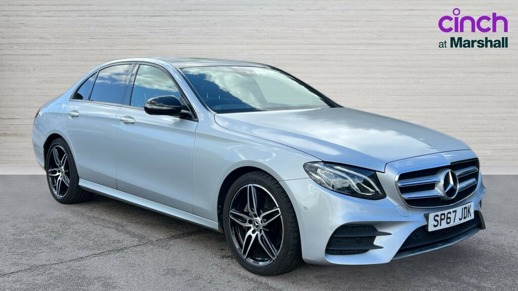 Mercedes-Benz E Class E Class E220d Amg Line Premium Plus 9G-tronic Silver