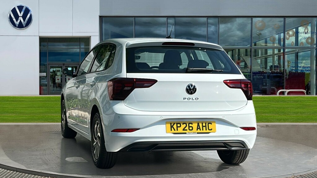 Volkswagen Polo Volkswagen Polo Hatchback 1.0 Life KP26AHC White #3