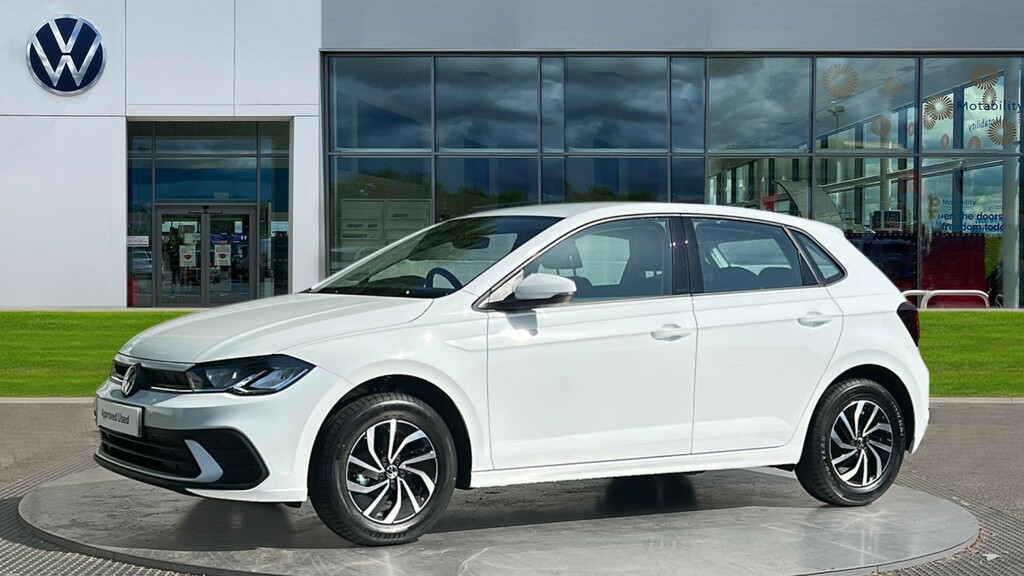 Volkswagen Polo Volkswagen Polo Hatchback 1.0 Life KP26AHC White #6