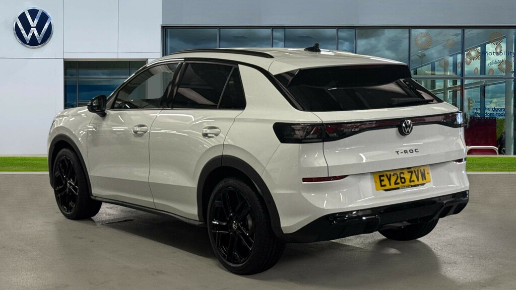 Volkswagen T-Roc T-roc R-line 1.5 Etsi 150Ps 7-Speed Dsg White #3