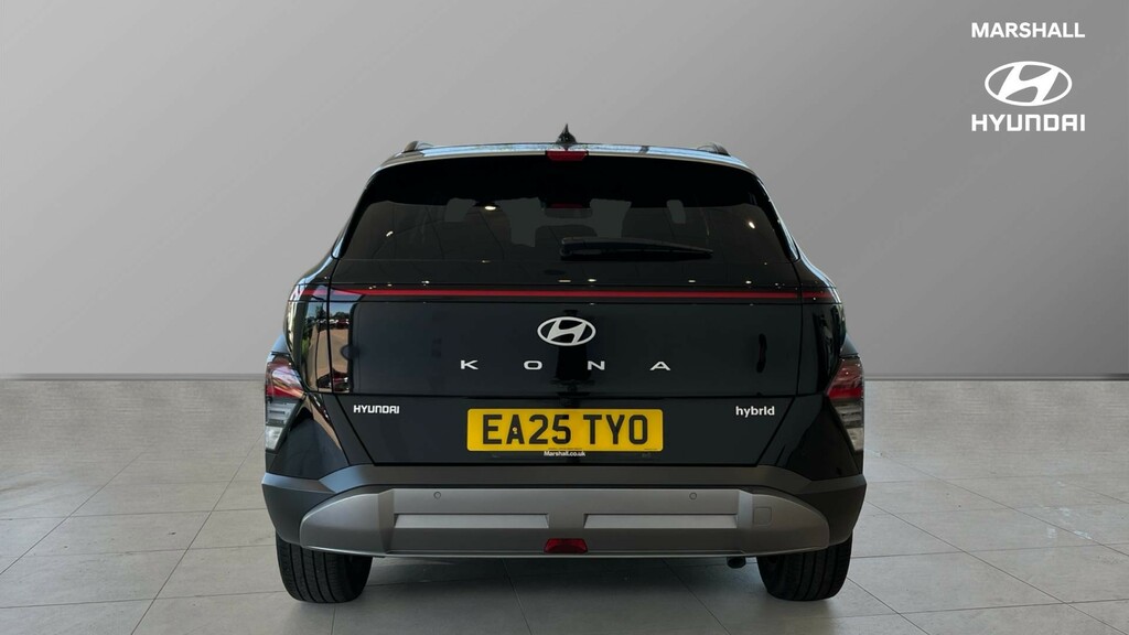 Hyundai Kona Kona 1.6 Hybrid 129 Ultimate Dct EA25TYO Black #4