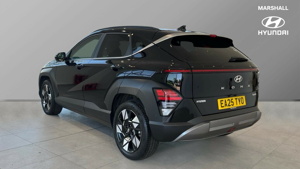 Hyundai Kona Kona 1.6 Hybrid 129 Ultimate Dct EA25TYO Black #5