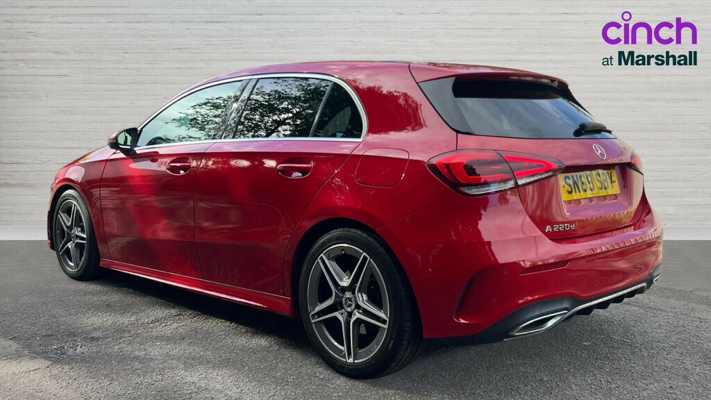 Mercedes-Benz A Class A Class A220d Amg Line Executive SN69SBY Red #5