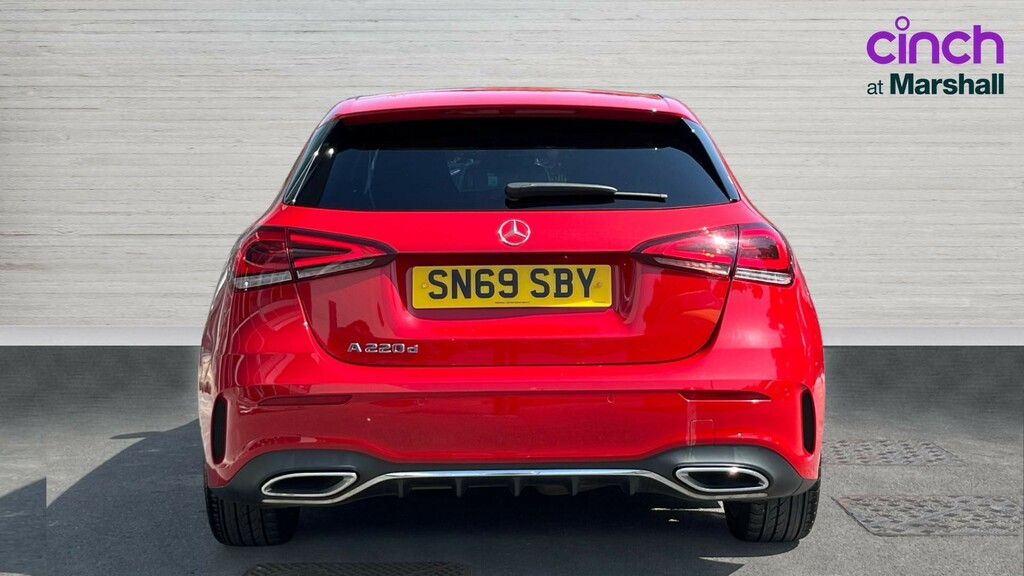 Mercedes-Benz A Class A Class A220d Amg Line Executive SN69SBY Red #4