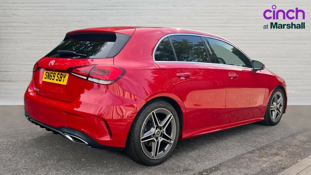 Mercedes-Benz A Class A Class A220d Amg Line Executive SN69SBY Red #3