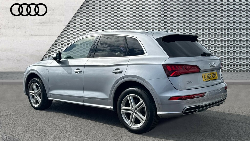 Audi Q5 Q5 2.0 Tdi Quattro S Line S Tronic Tech Pack EJ68DNY Silver #3