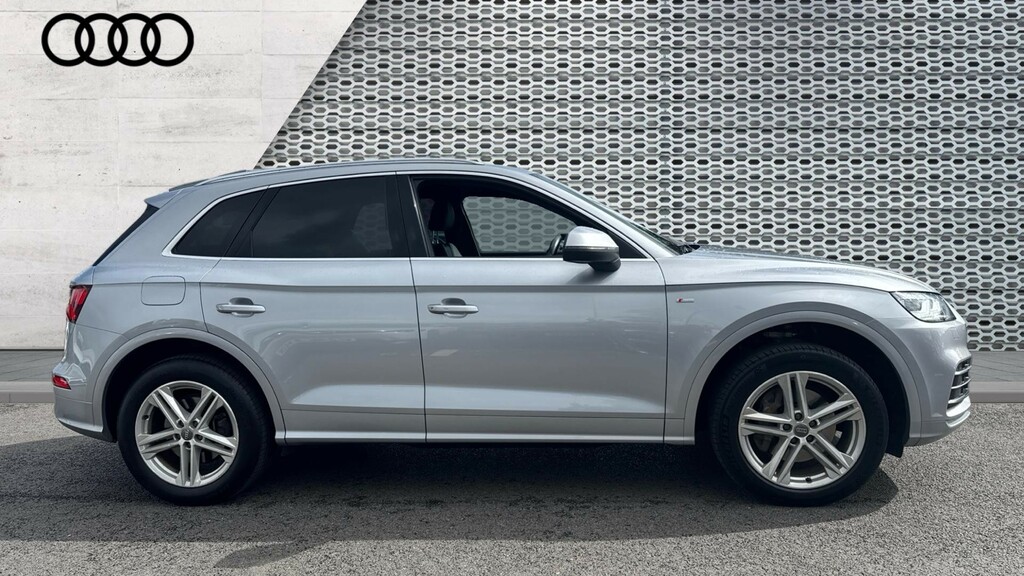 Audi Q5 Q5 2.0 Tdi Quattro S Line S Tronic Tech Pack EJ68DNY Silver #4