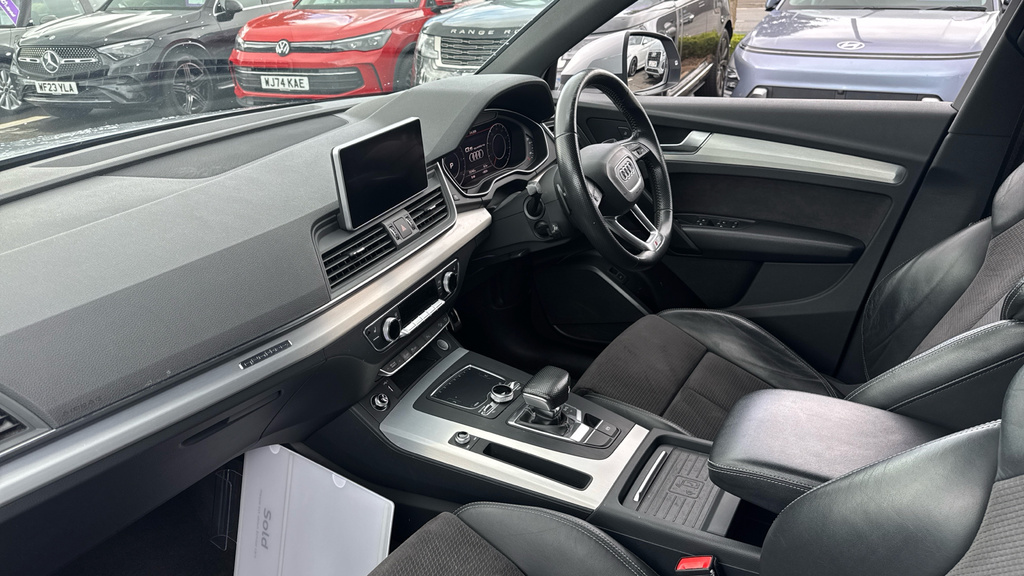 Audi Q5 Q5 2.0 Tdi Quattro S Line S Tronic Tech Pack EJ68DNY Silver #2