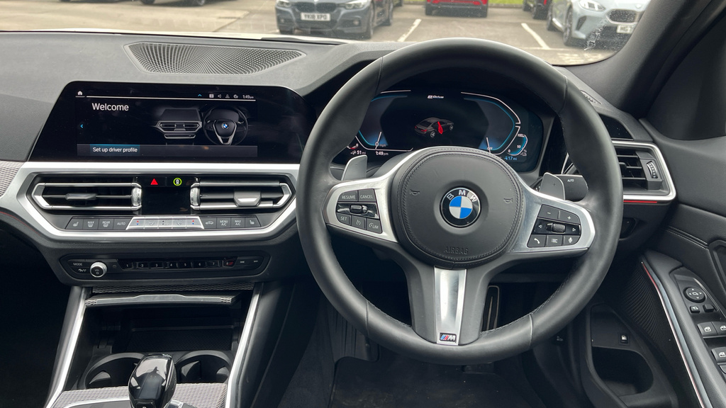 BMW 3 Series 3 Series 330E M Sport White #5